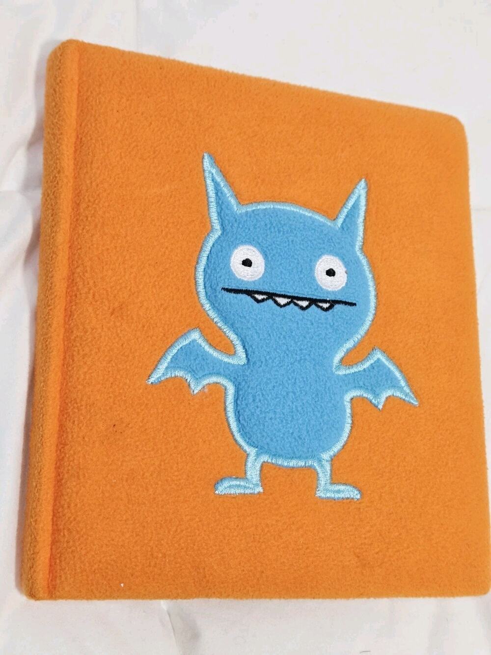 Ugly Dolls Orange Notebook Blue Ice Bat Retired Discontinued Journal 2007 RARE